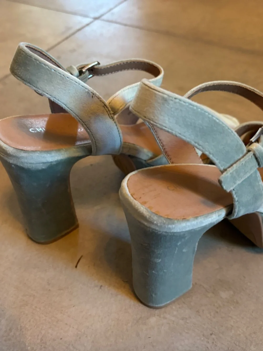 Chinese Laundry Velveteen Platform Sandal